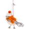 Good old friends: Mini Wintervogel gelber Schal