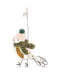 Good old friends: Mini Wintervogel grüner Schal