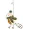 Good old friends: Mini Wintervogel grüner Schal