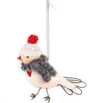 Good old friends: Mini Wintervogel grauer Schal