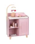 Little Dutch: Puppenwickeltisch Holz rosa ab 3 Jahren