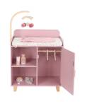Little Dutch: Puppenwickeltisch Holz rosa ab 3 Jahren