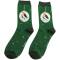 Miss Sparrow: Bambus Socken Bauble Robin green