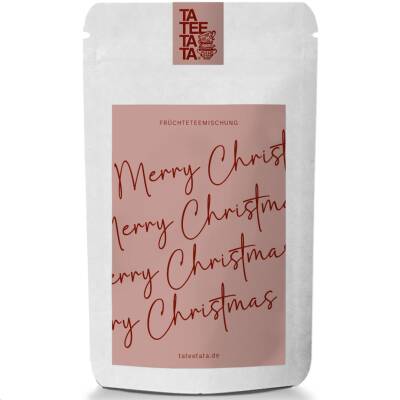 Tateetata: Früchtetee Merry Christmas rosa 15g