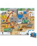 Janod: Puzzle Baustelle 36Teile ab 4 Jahre