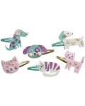 Janod: Bastelset Haarspangen 6Stück Little Pets ab 5+