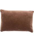 Imbarro: Kissen bestickt braun 60x40cm Viole