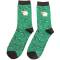 Männersocken Bambus grün Christmas Schafl Mrs Sparrow
