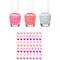 Souza: Kindernagellack 3er Set+Nagelsticker Einhorn