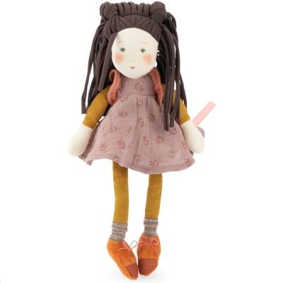 Moulin Roty: Stoffpuppe Les Rosalies Mauve 31cm groß
