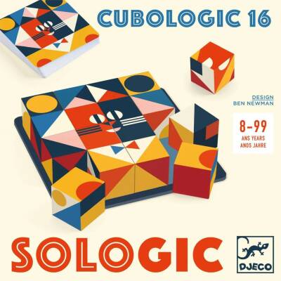 Djeco: Sologic Cubologic 16 Spiel von 8-99 Jahren