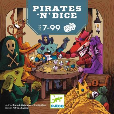 Djeco Spiel Pirates nDice ab 7 Jahren