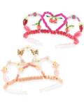 Djeco: Schmuck basteln Diademe Rosa ab 6+