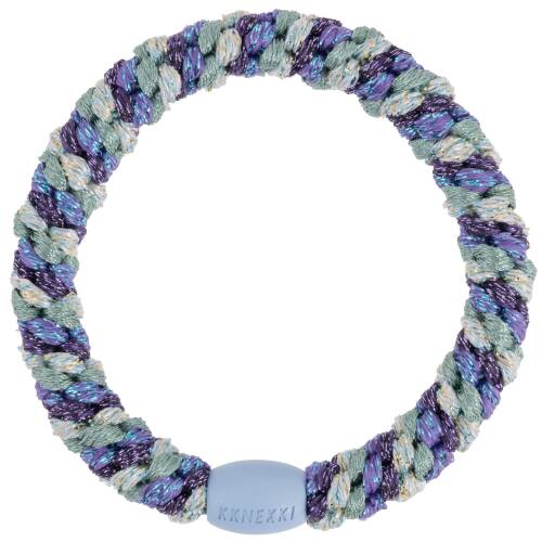 Purple-Hellblau Glitter