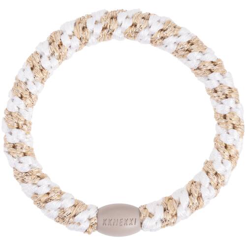White Beige glitter